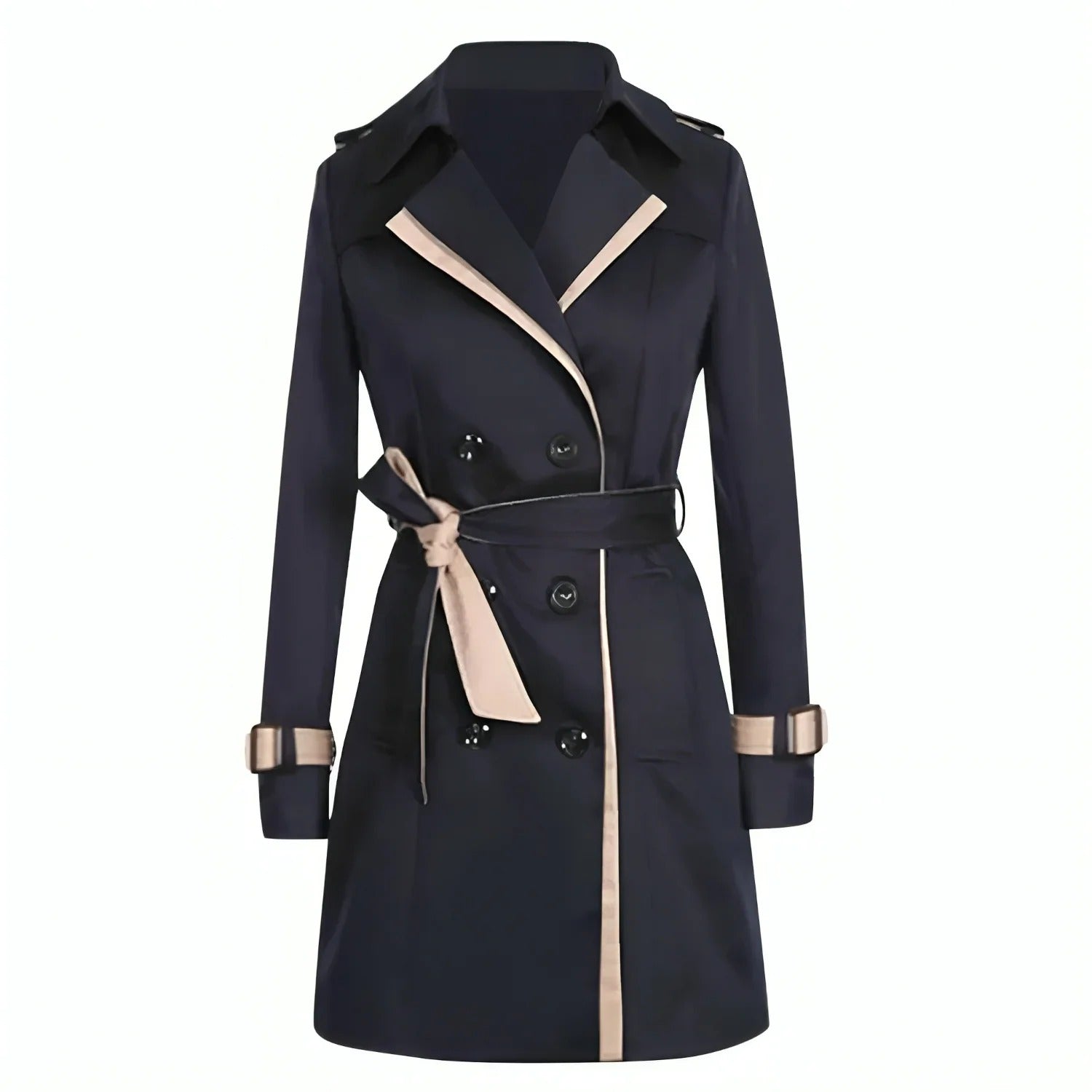 Heidi | Women's Trench Coat Knee-Length Elegant Design