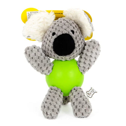 Pet Plush Toy, Durable Rubber Chew Toy for Dogs