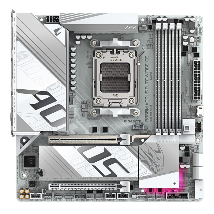 Gigabyte B850M A ELT WF6E ICE, AMD AM5