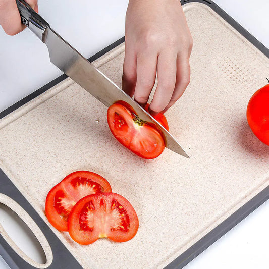 Kang Double-sided Thick Stainless Steel Cutting Board