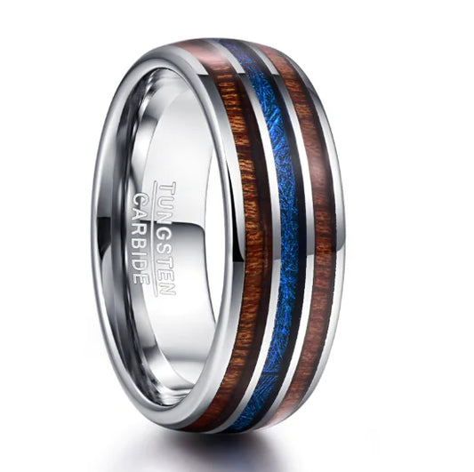 Modern Tungsten Commitment Rings