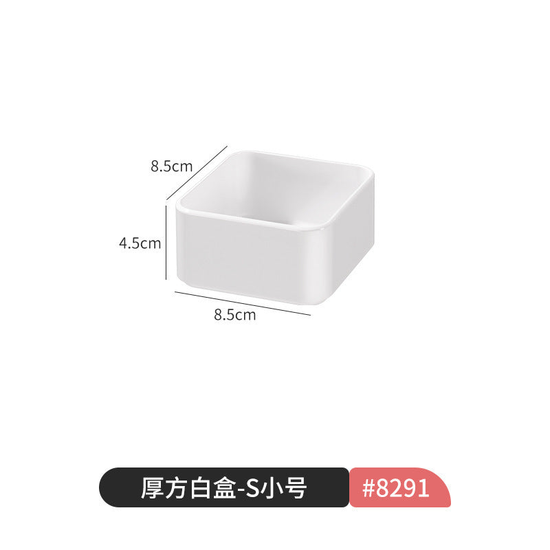 Mirror Cabinet Storage Box Bathroom Cosmetics Storage Rack Dressing Table Skin Care Product Mask Bathroom Desktop Organization Box