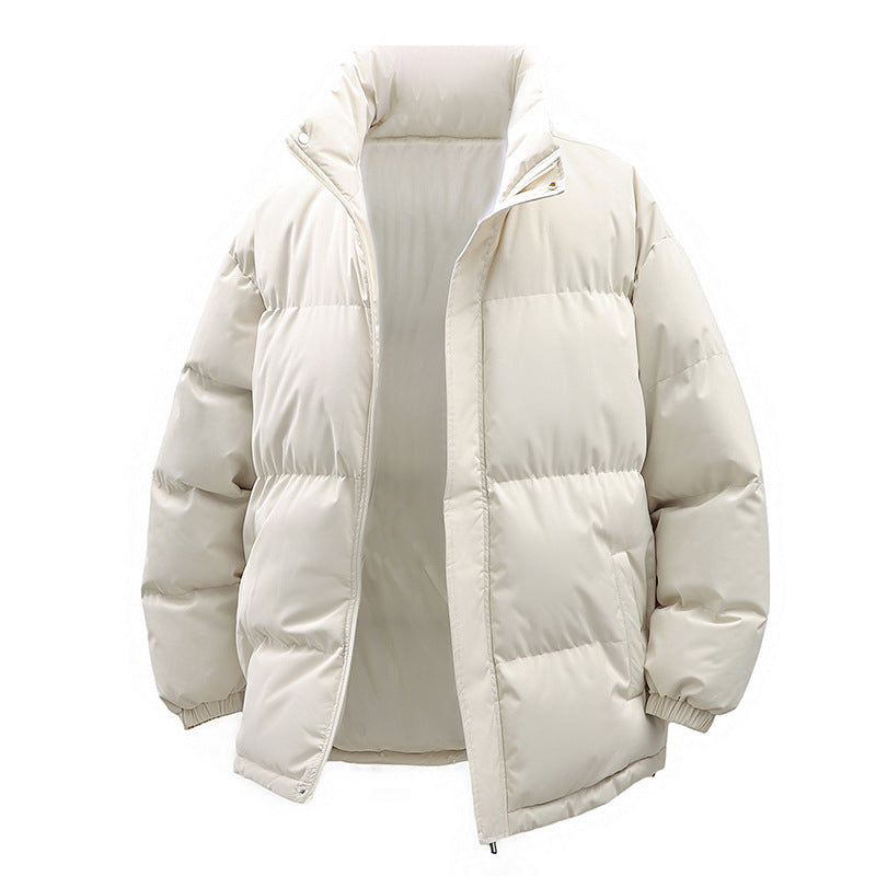 Winter cotton-padded jacket coat American fashion brand couple's bread clothing casual all-match daily loose thickened