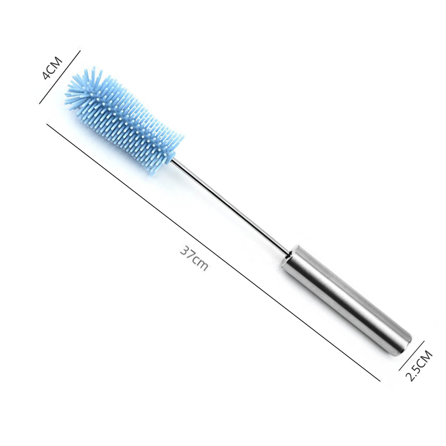 Semi-Automatic Rotating Cleaning Brush Baby Bottle Water Cup Tea Cup Cleaning Cup Brush Household Push-Type Cleaning Mixer