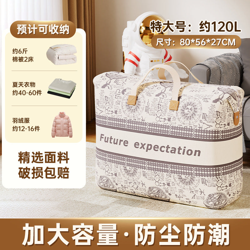Quilt Storage Bag, Luggage Storage Bag, Moisture-Proof Finishing Quilt, Moving Bag, Waterproof Quilt, Household Large Capacity