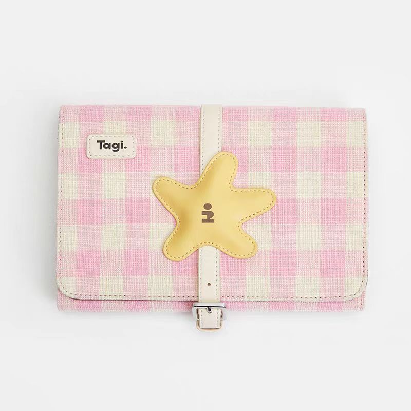 Tagi. "Tapi Star" Portable Large-Capacity Travel Storage Multi-Functional Leather Jewelry Bag