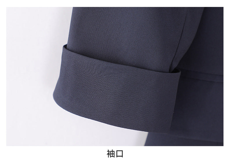 Seven-point Sleeve Suit suit Women's Spring and Summer New College Student Work Clothes Interview Dress Slim-fit Jacket Professional Suit