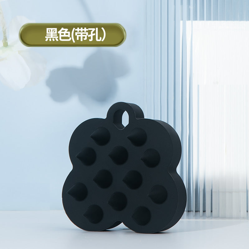 Cross-Border Japanese Shampoo Comb Scalp Massage Comb Hair Comb Silicone Shampoo Brush Butterfly Bath Brush Wholesale