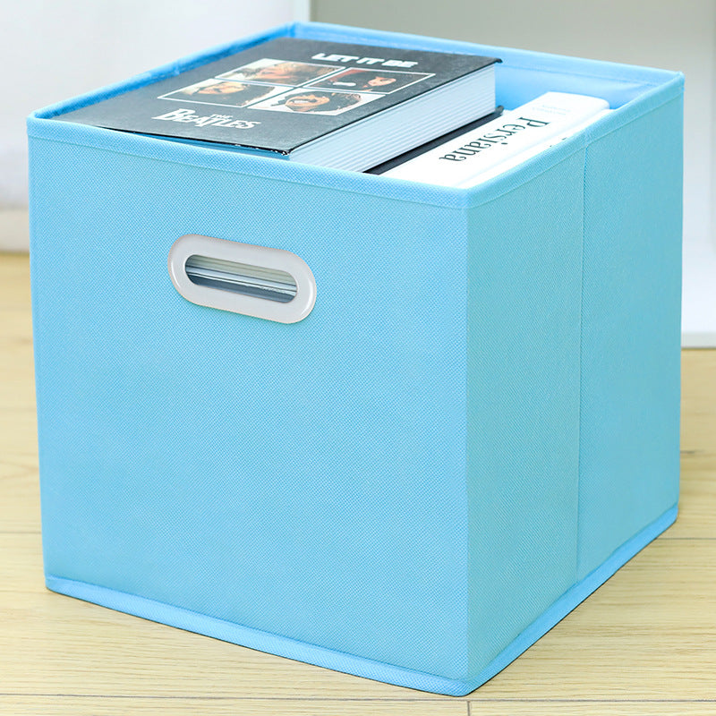 Amazon Lidless Storage Box Fabric Storage Box Foldable Large Drawer Storage Box Toy Storage Box
