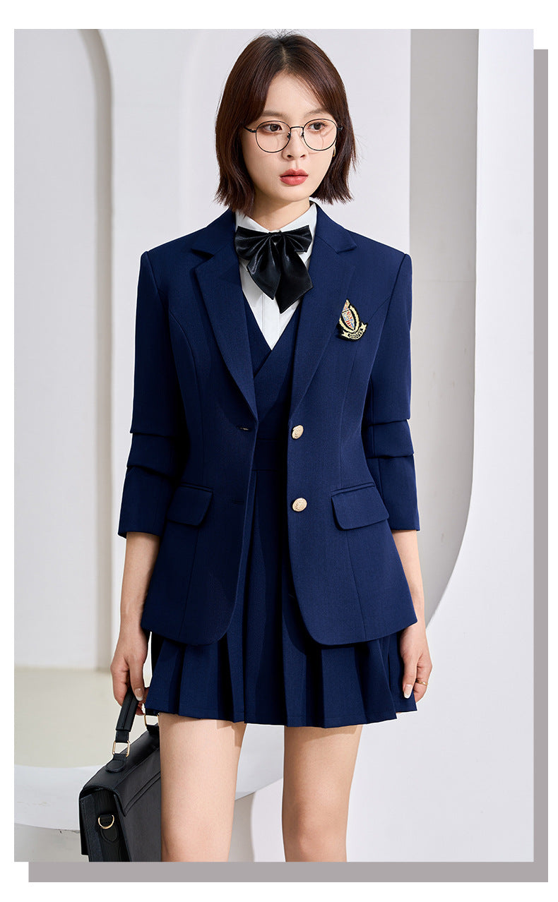 Designed Elegant Professional Women's Suit Jacket 2025 Autum New Slim Fit Ol Work Clothing Versatile Suit