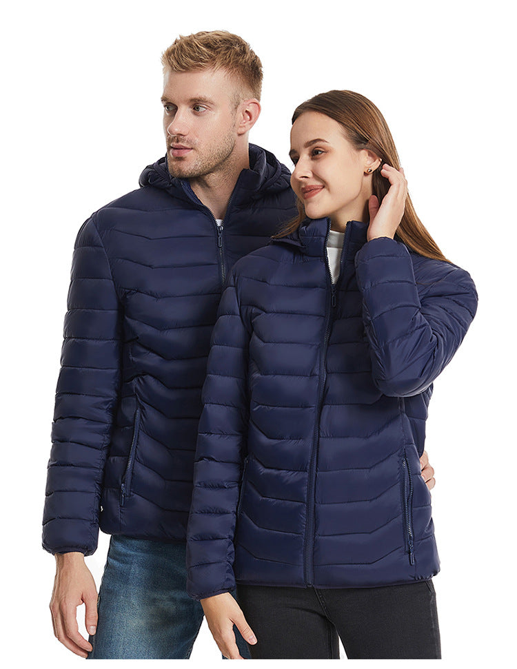 Cross-Border Exclusive Supply of Winter Four-Control Twenty-One Constant Temperature Smart Heating Jacket, Youth Casual Heating Clothing, Heated Clothing for Men and Women