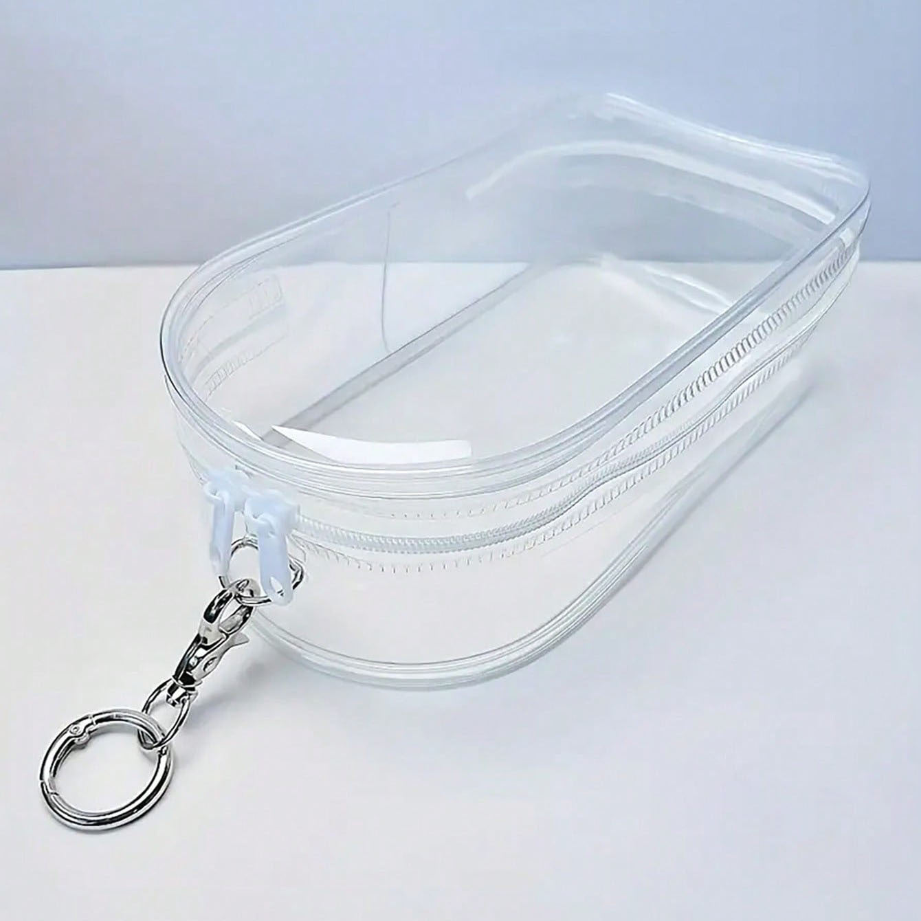 Labubu Protective Cover Vinyl Protective Case Transparent Doll Storage Bag 50 Silk Dustproof Storage Bag Baby Walking Bag