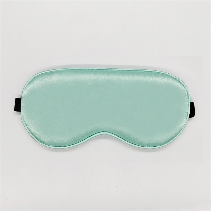 Cross-Border Eye Masks in Stock, Double-Sided Imitation Silk Sleep Wholesale, Blackout for Nap, Travel, Aviation, Full Blackout Eye Protection