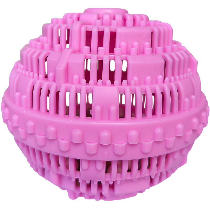 Laundry ball large size decontamination anti-winding washing ball washing clothes fragrance elasticity does not hurt clothes magic ball ceramic particles