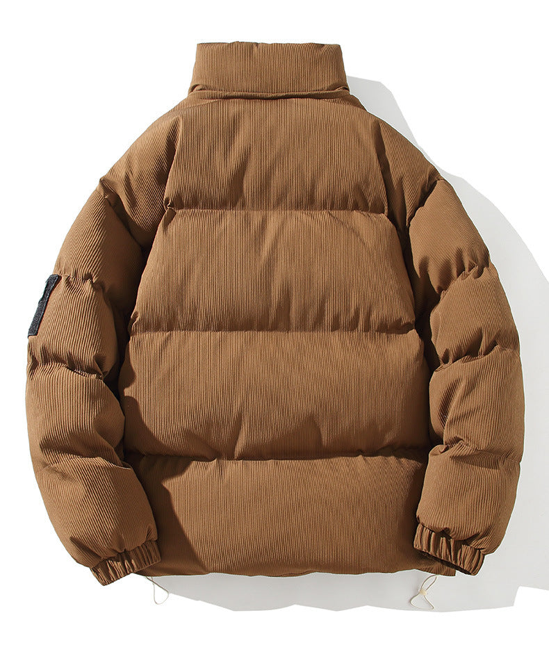 American Street Fashion Brand Graphene Winter Thickened I Charge Daily Casual All-match Cotton Jacket