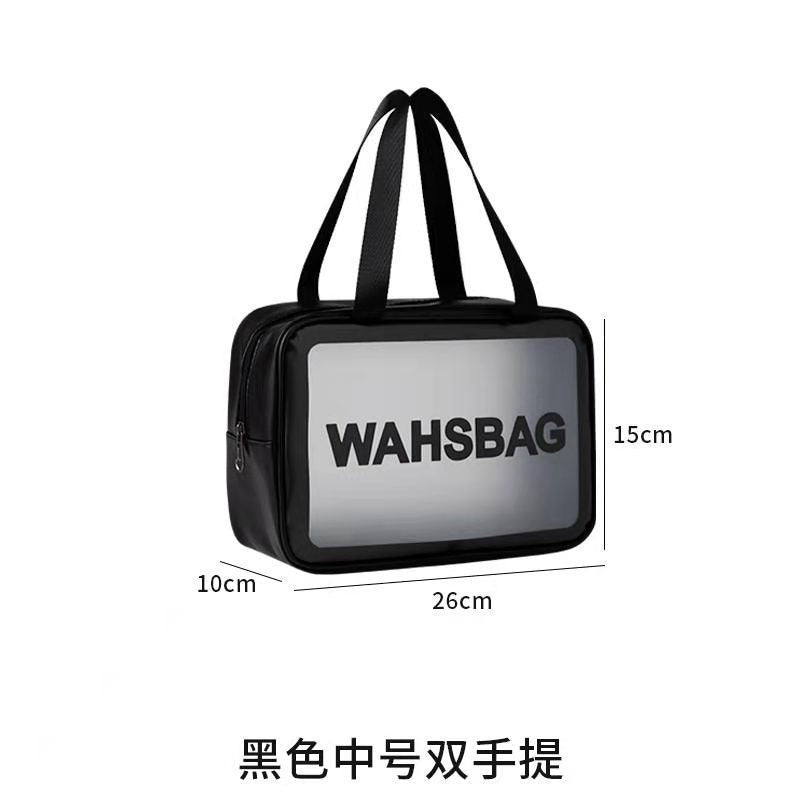 Cosmetic Bag in Ins Style, Large Capacity Women's Makeup Bag, Waterproof Toiletry Bag, Portable Travel Storage Bag, Popular Ins Style