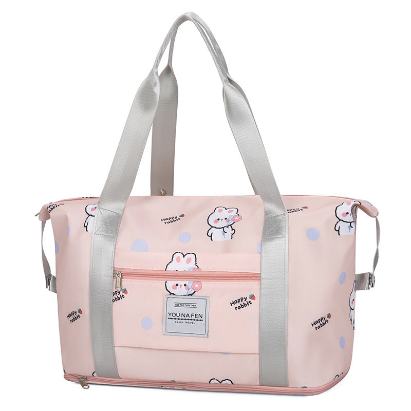 Cross-Border Dry and Wet Separation Storage Bag, Short-Distance Travel Bag, Large-Capacity Dry and Wet Separation Business Trip Lightweight Portable Luggage Bag