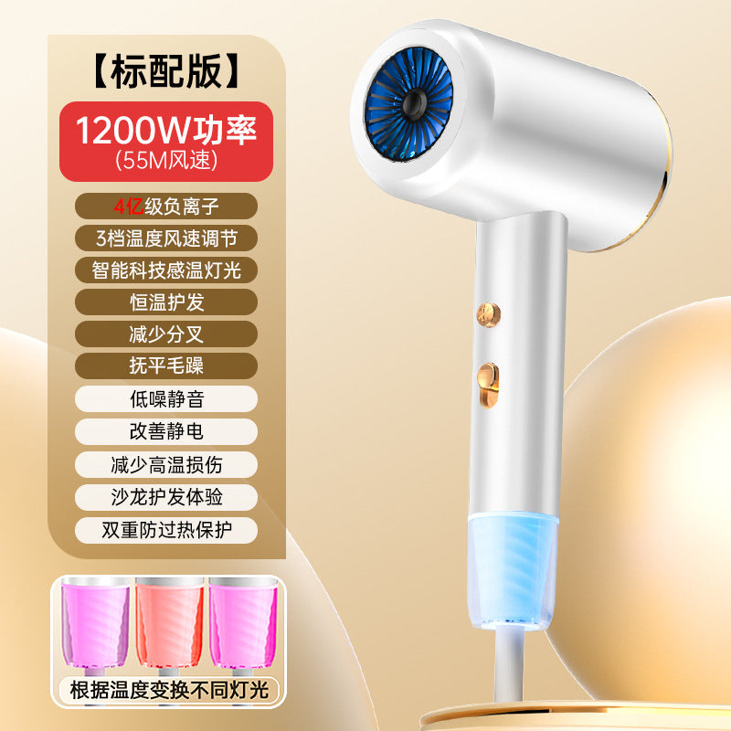 Household Negative Ion Hair Care Hair Dryer, High-Power Quick-Dry Constant Temperature, Factory Wholesale, Dropshipping, Supports Oem