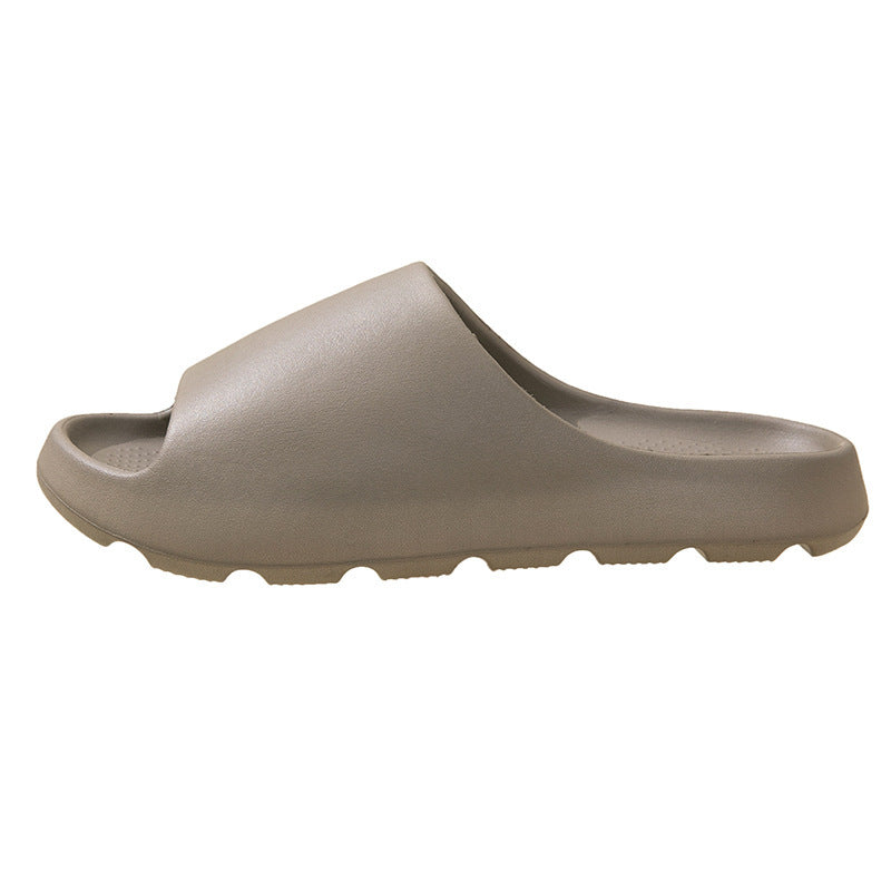 Cross-border Managed Coconut Slippers Men's Sports Outdoor Wear Home Shit Feeling Thick Bottom EVA Slippers Women's Foreign Trade