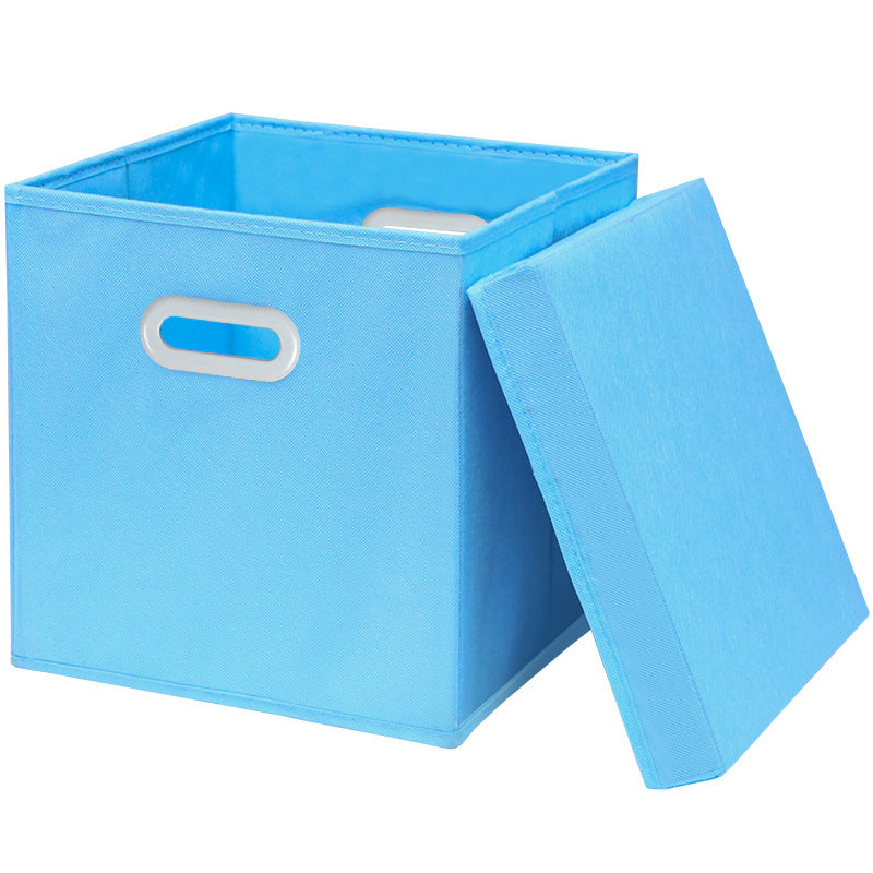 Amazon Lidless Storage Box Fabric Storage Box Foldable Large Drawer Storage Box Toy Storage Box