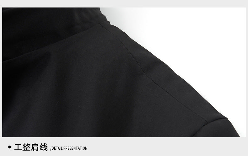 2024 Winter fleece-lined Thickened Cotton Coat Men's Middle-aged and Elderly Dad Hat with Removable Inner Liner Warm Cotton Coat