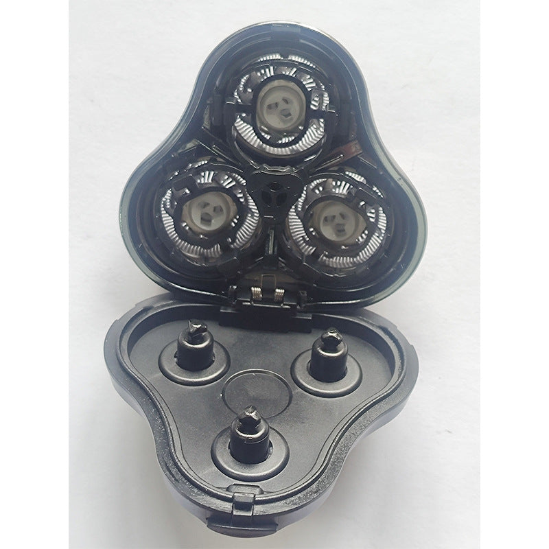 Integral three-head electric shaving head accessories universal spare replaceable integral three-head cover manufacturers wholesale