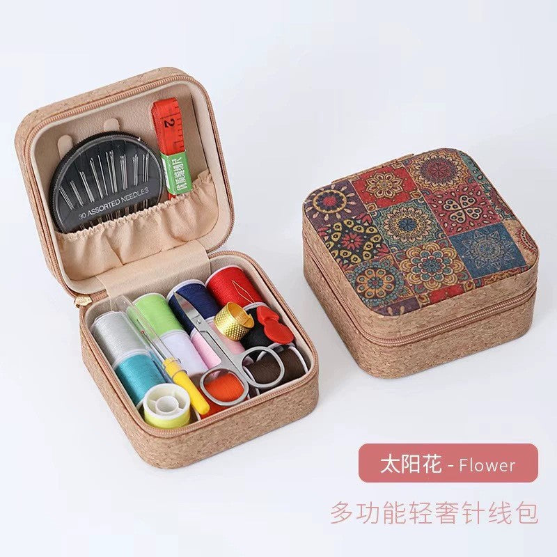 Sewing Box Household High-Quality Dormitory Sewing and Mending Sewing Kit Portable Wedding Sewing Kit Practical Sewing Thread Box