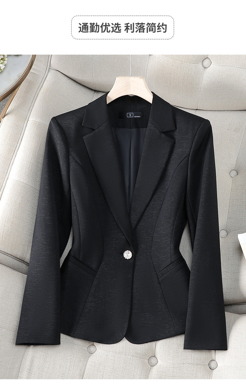 2025 Autumn/Winter Amazon Casual Fashion Women's Slim Short Chanel-Style Blazer for Cross-Border Trade 8535