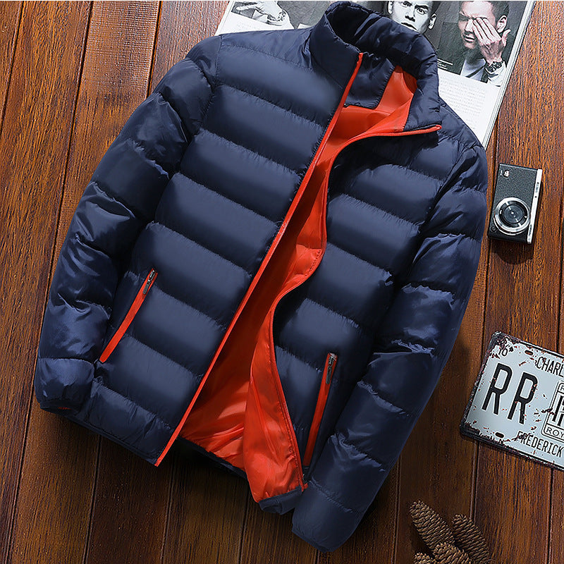 Men's Thick Loose Casual Cotton Jacket Trendy Winter Versatile Stylish Warm Cotton Fashion Casual