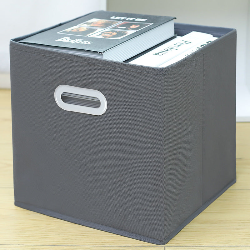Amazon Lidless Storage Box Fabric Storage Box Foldable Large Drawer Storage Box Toy Storage Box