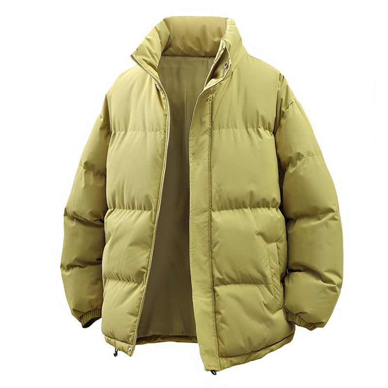 Winter cotton-padded jacket coat American fashion brand couple's bread clothing casual all-match daily loose thickened
