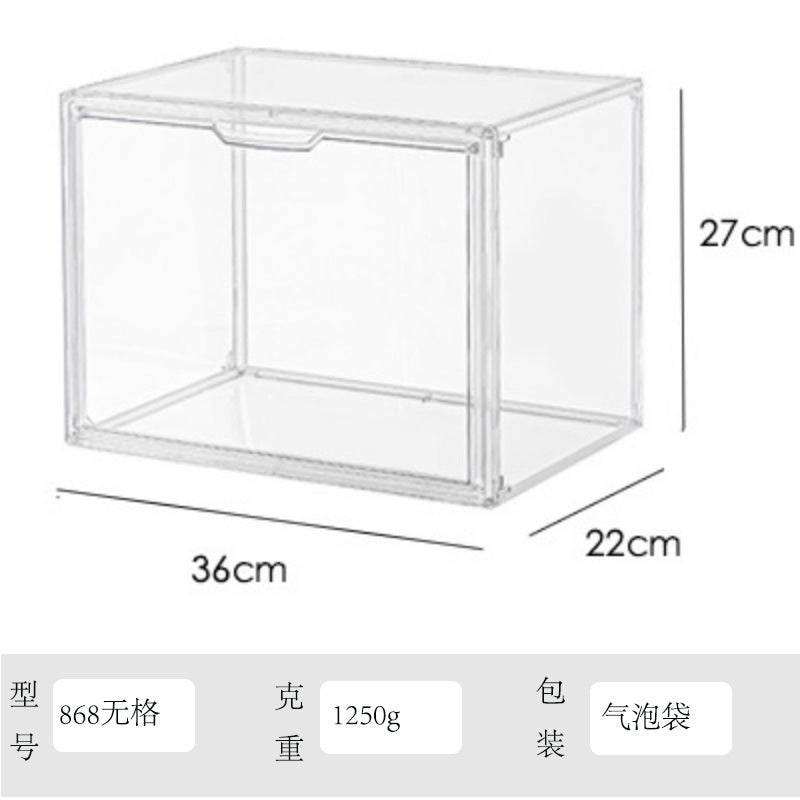 Blind Box Storage Display Stand Desktop Transparent Dustproof Acrylic Lego Bubble Mate Storage Cabinet Hand Display Box
