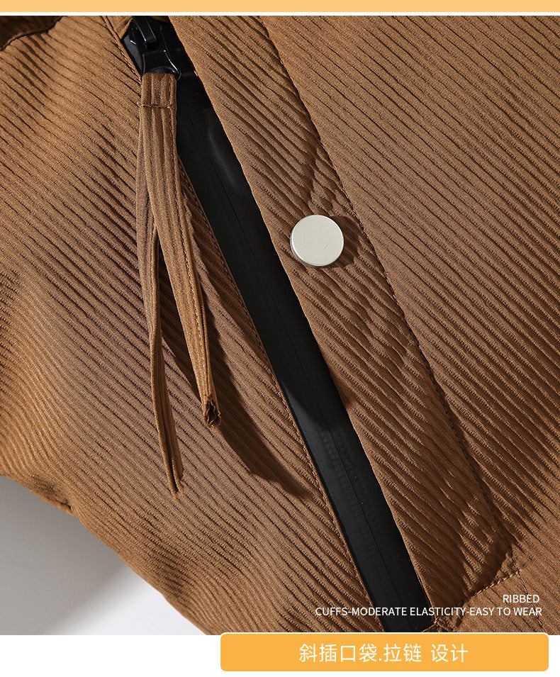 American Street Fashion Brand Graphene Winter Thickened I Charge Daily Casual All-match Cotton Jacket