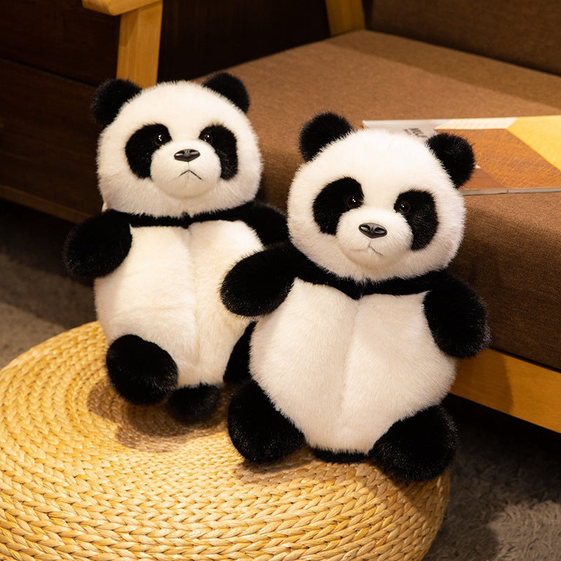 Cute Bear Slippers Winter Home Plush Cotton Shoe Bag Heel Warm Doll Cotton Slippers Thickeneded Non-Slip Couple Shoes