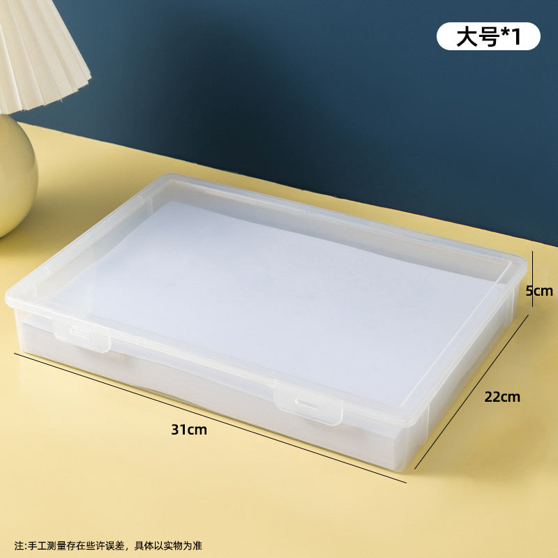 Document Storage Box for Home Use, Multifunctional Stationery, Certificate, Data, File, Card Holder, Household Registration Book Organizer, Magic Tool