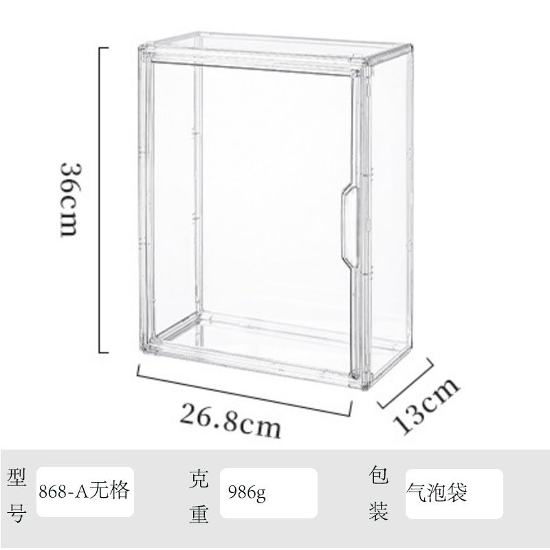 Blind Box Storage Display Stand Desktop Transparent Dustproof Acrylic Lego Bubble Mate Storage Cabinet Hand Display Box