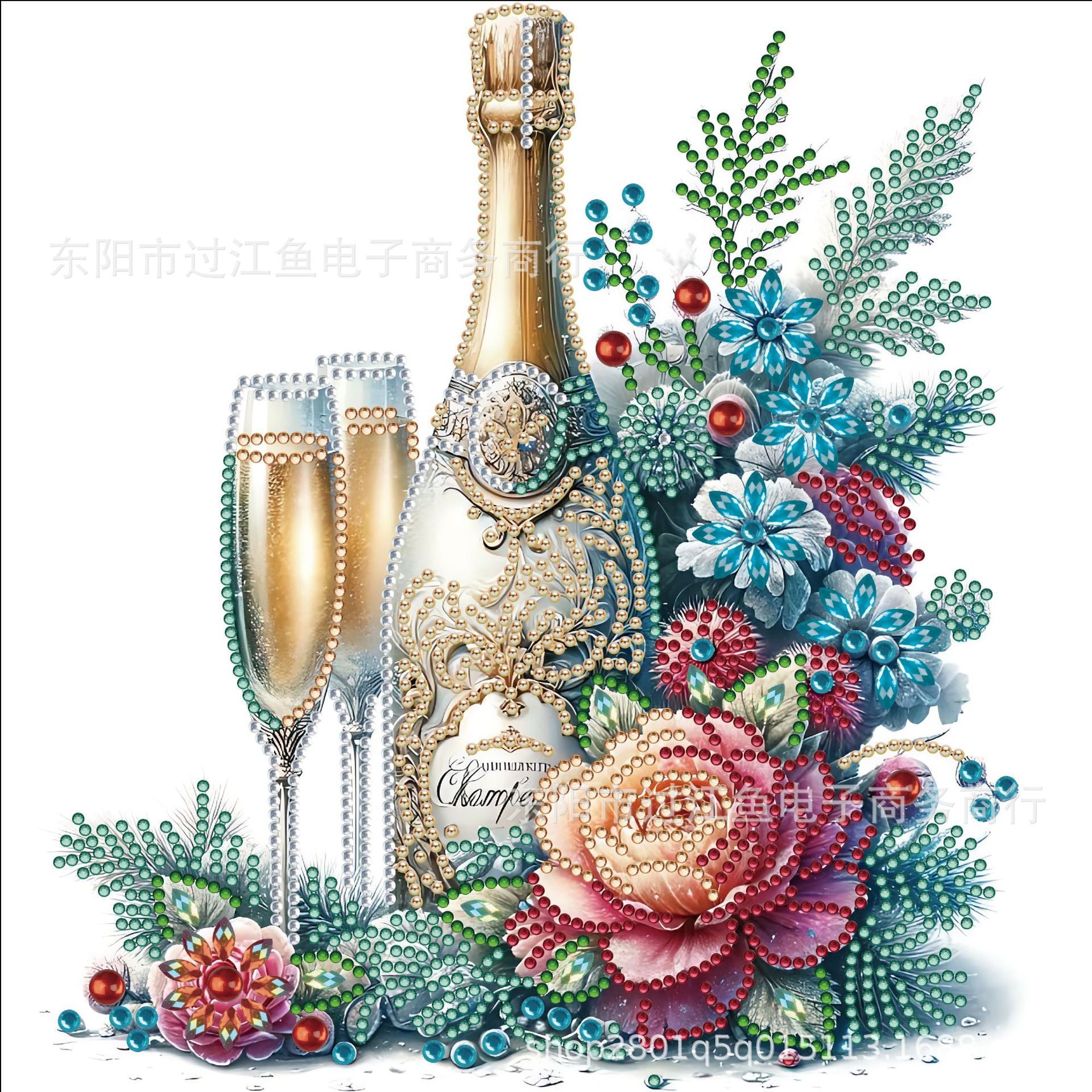 ✅ New DIY Irregular Shaped Diamond Painting Amazon Bestseller Rhinestone Decorative Diamond Painting Source Factory Christmas Gift