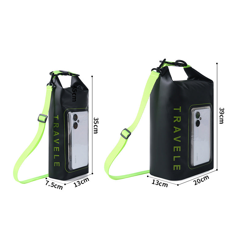 Outdoor Swimming Mobile Phone Rafting Touchable Rainproof Touch Screen Waterproof Sealed Takeaway Equipment Special Rider Crossbody Bag