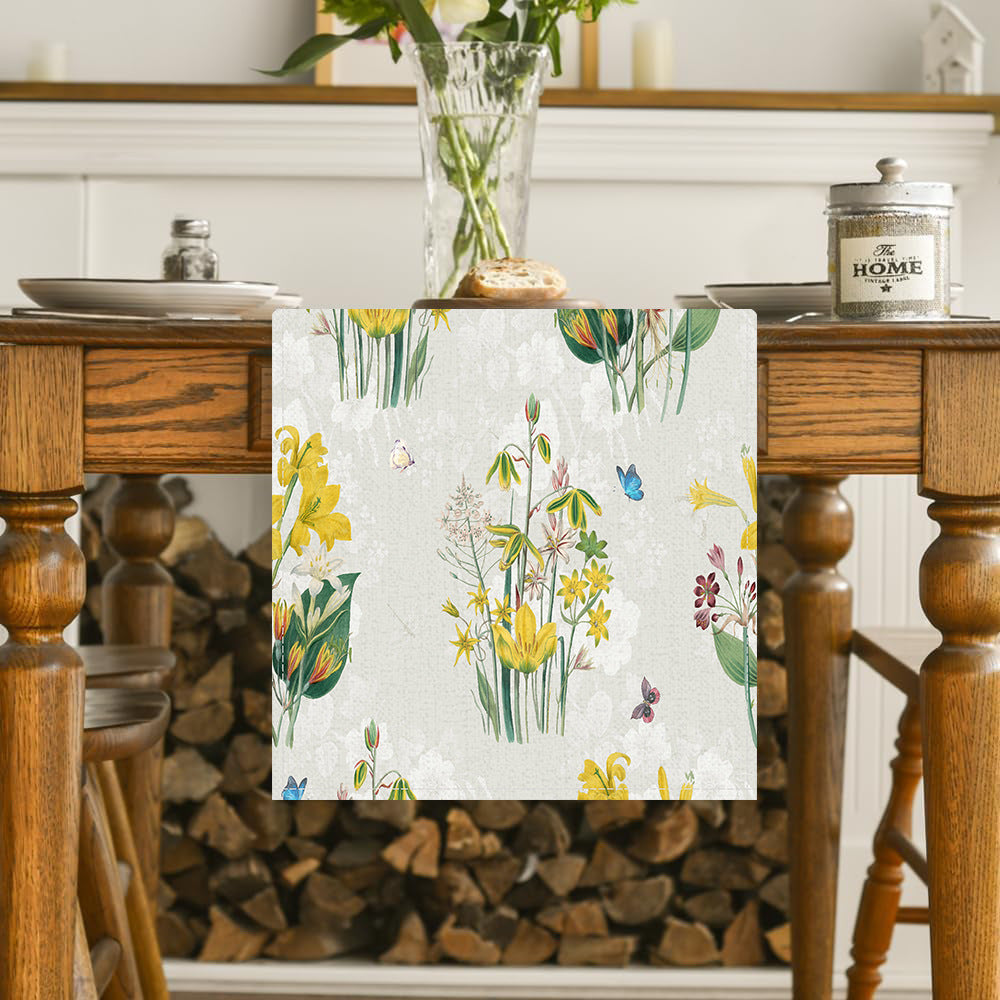 Amazon New Daffodil Table Flag Printing Simple Style Living Room Kitchen Dining Table Decorative Table Amazon Tablecloth