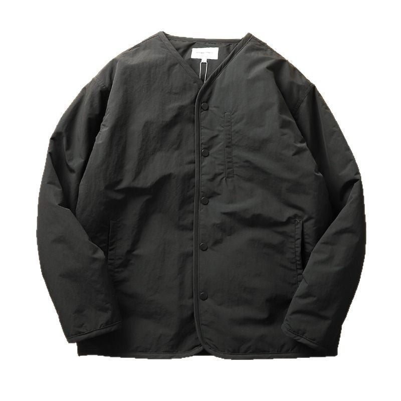 Japanese Style Retro Casual Loose Lightweight Cotton Coat Men's Autumn and Winter Cross-border New Heavy Wear-resistant Cotton Coat