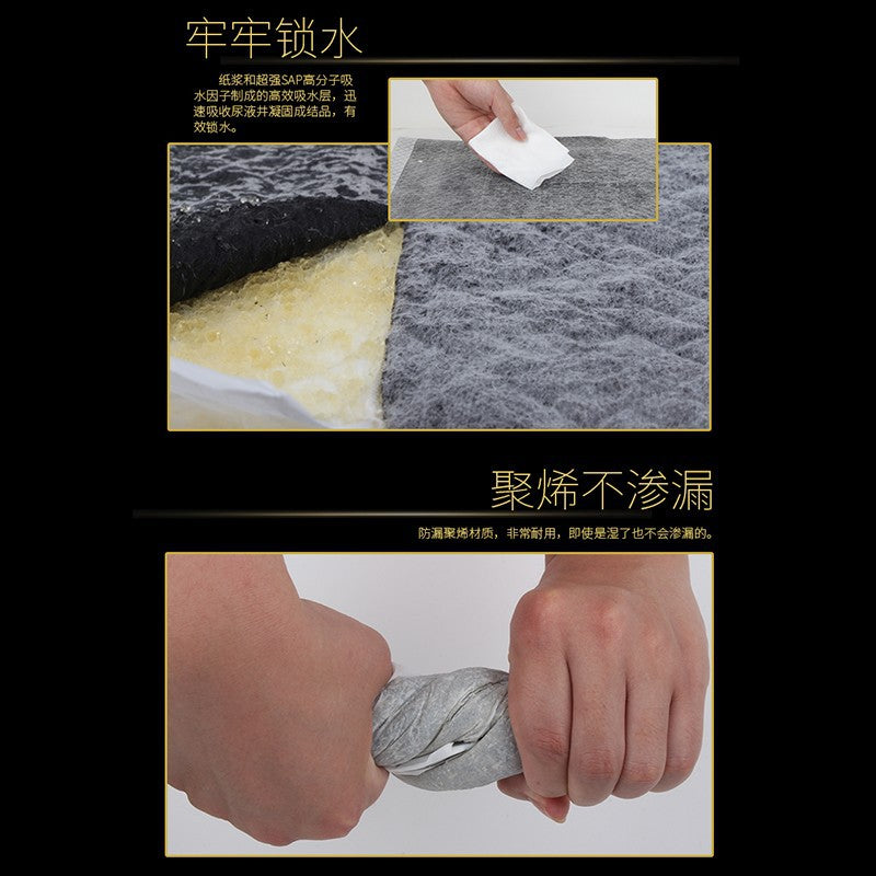 Dog Pee Pads with Bamboo Charcoal Deodorization, Disposable Thickened Pee Pads for Teddy Dogs, Absorbent Pads for Rabbits and Cats, Cross-Border Pee Pads