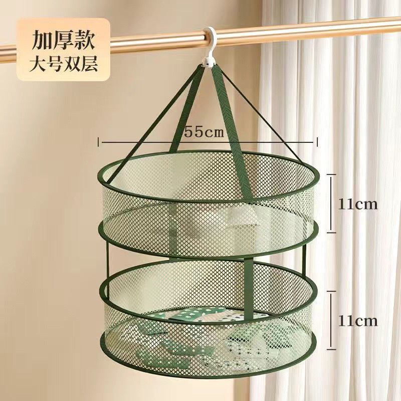 Thickened and Bold Clothes Drying Net, Sock Drying Artifact, Clothes Drying Basket, Mesh Bag for Drying, Special Clothes Drying Rack for Household Sweaters