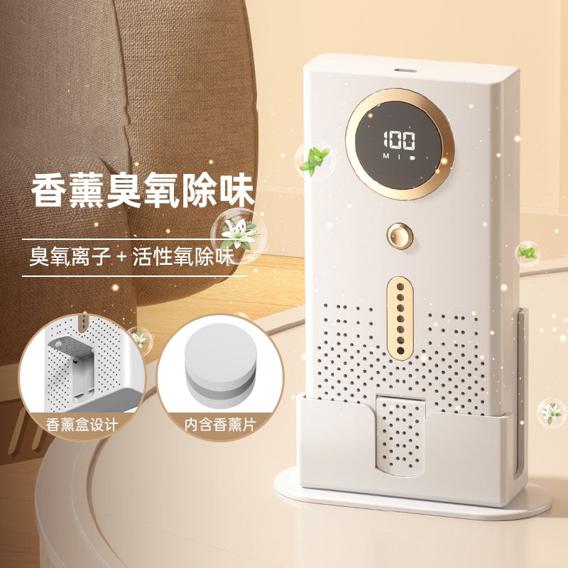 Cross-border Air Purifier Household Bedroom Deodorizer Refrigerator Fresh-keeping Car Toilet Aromatherapy Ozone Deodorizer
