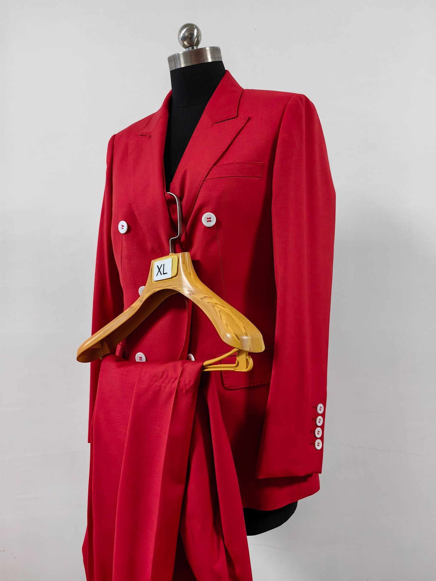 Women's Pants and Jackets Wholesale Red Business Attire Fashion Suits Factory Direct Sales Chinese Style New Chinese Women's Clothing