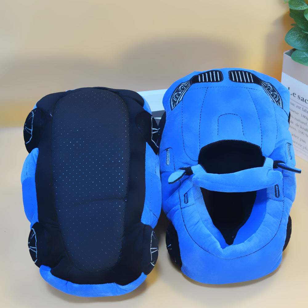 Factory direct cross-border new BMW new non-slip warm home cotton shoes winter cotton shoes