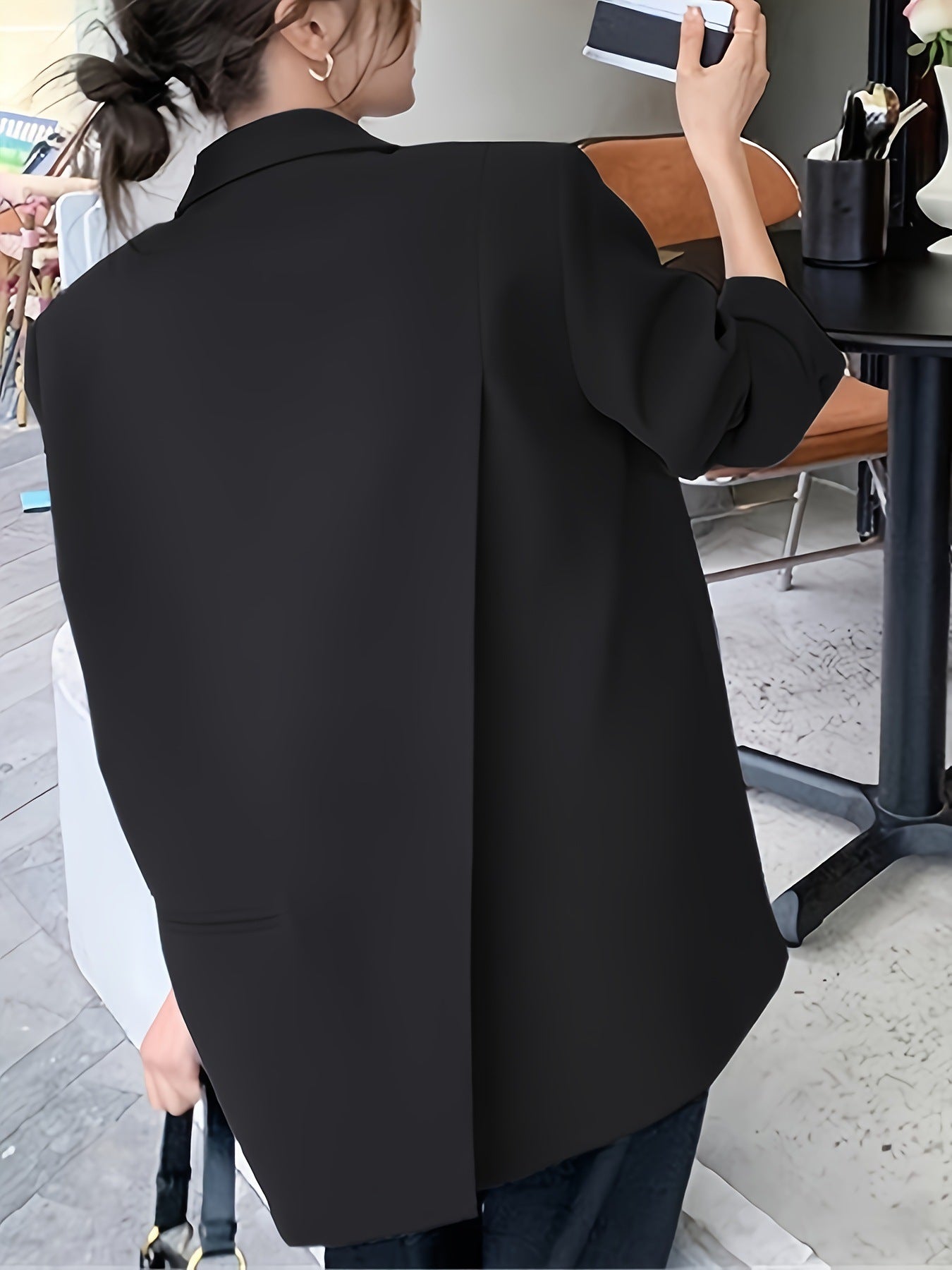 Gray Suit Jacket for Women Spring & Fall 2025 New Spring High-End Casual Small Korean Style Design Suit