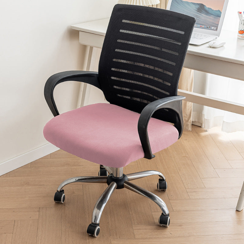 Anti-Slip Velvet Chair Cover, Office Chair Cover, Elastic Horn-Shaped Chair Cover, Office Chair Cover, New Year Style
