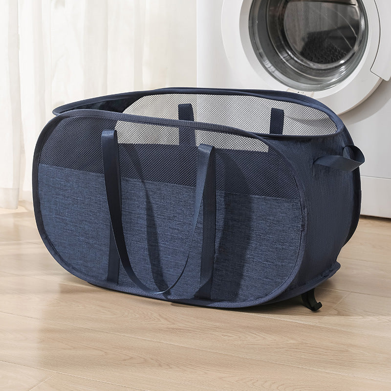 Source Manufacturer Pop-Up Storage Box Camping Picnic Swimming Badminton Racket Storage Bag Zipper Multi-Function
