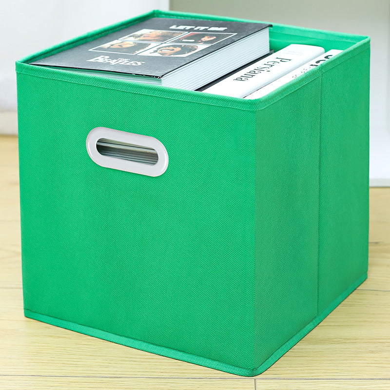 Amazon Lidless Storage Box Fabric Storage Box Foldable Large Drawer Storage Box Toy Storage Box