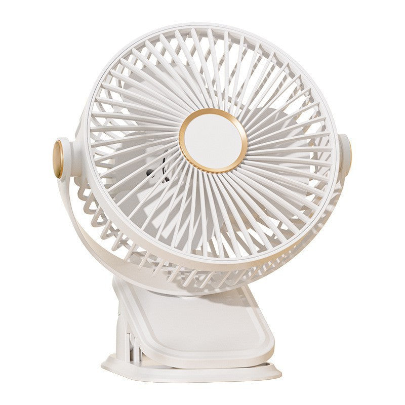 Cross-border Applicable Gift USB Charging Clip Fan Home Dormitory Office Desk Desktop Bedroom Long Endurance